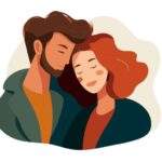 AI伴侶倫理爭議主題視覺：呈現人類與AI對話介面中的情感連結與倫理邊界